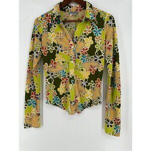 Sassia Paris Hippie Flower Power Long Sleeve Women’s S Read
